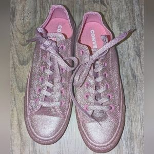Converse Glitter Pink